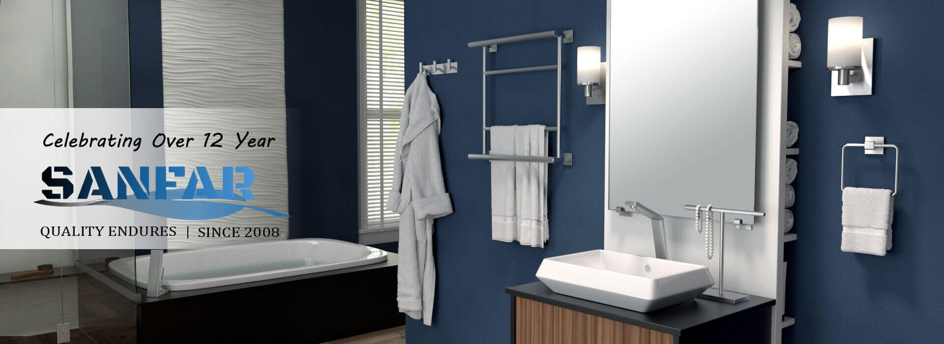 bathroom accessories banner